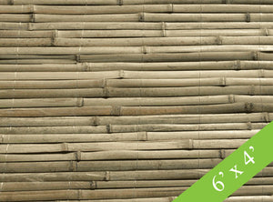 6 x 4  Bamboo Schach Sukkah Mat (Popup Sukkah)